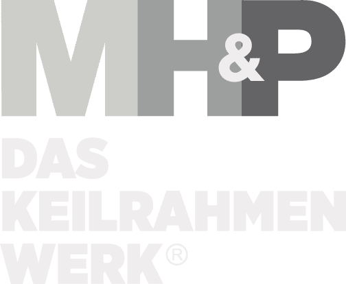 Logo MH&P Das Keilrahmen Werk